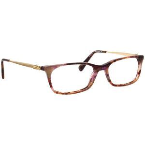 Coach Eyeglasses HC 6110 5739 Petal Tortoise Rectangular Frame 52-16 140 & Case